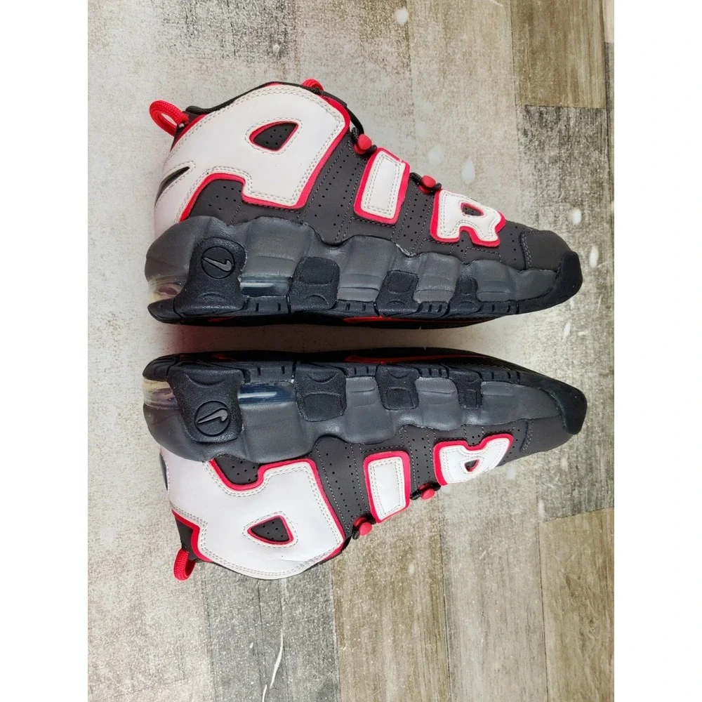 Nike Air More Uptempo Brown Bulls Kids Basketball Shoes Sz 6 6Y Sneakers